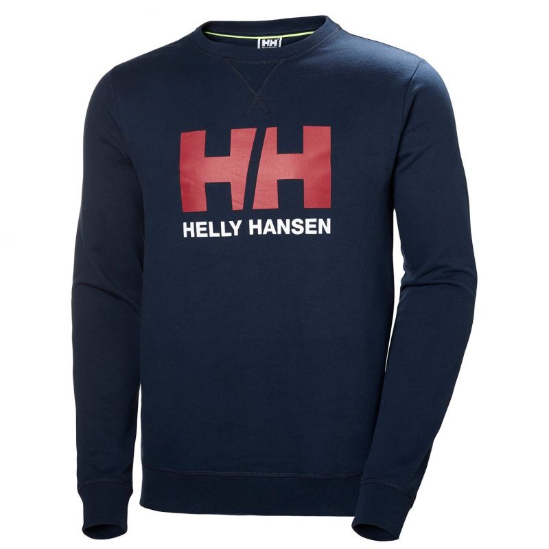 helly hansen hh logo crew sweat - sweatshirt - herren navy s