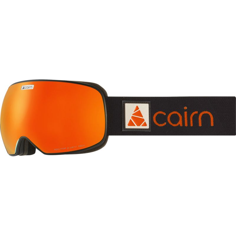 Cairn Gravity - Skibrille Mat Black Orange One Size