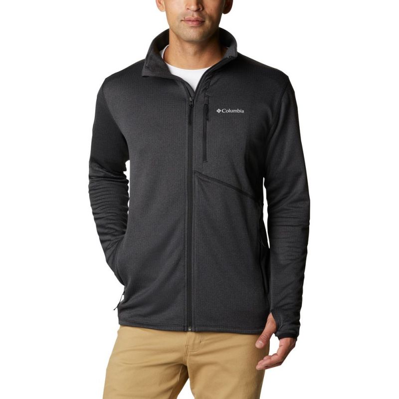 mens columbia fleece zip up