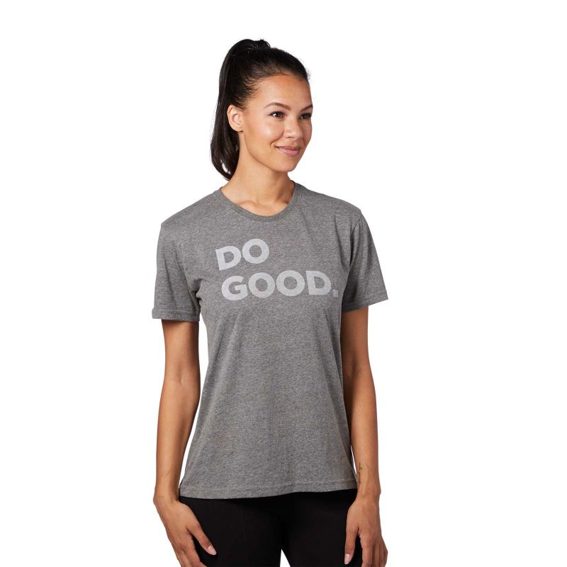 Cotopaxi Do Good - T-Shirt - Damen Heather Grey L