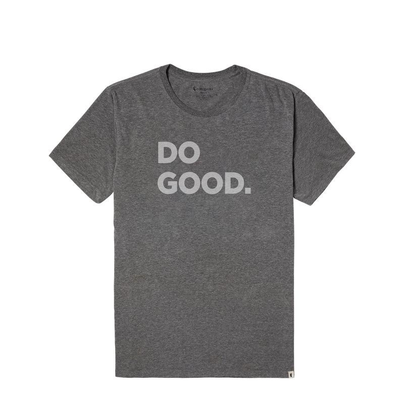 cotopaxi do good - t-shirt - herren heather grey xl