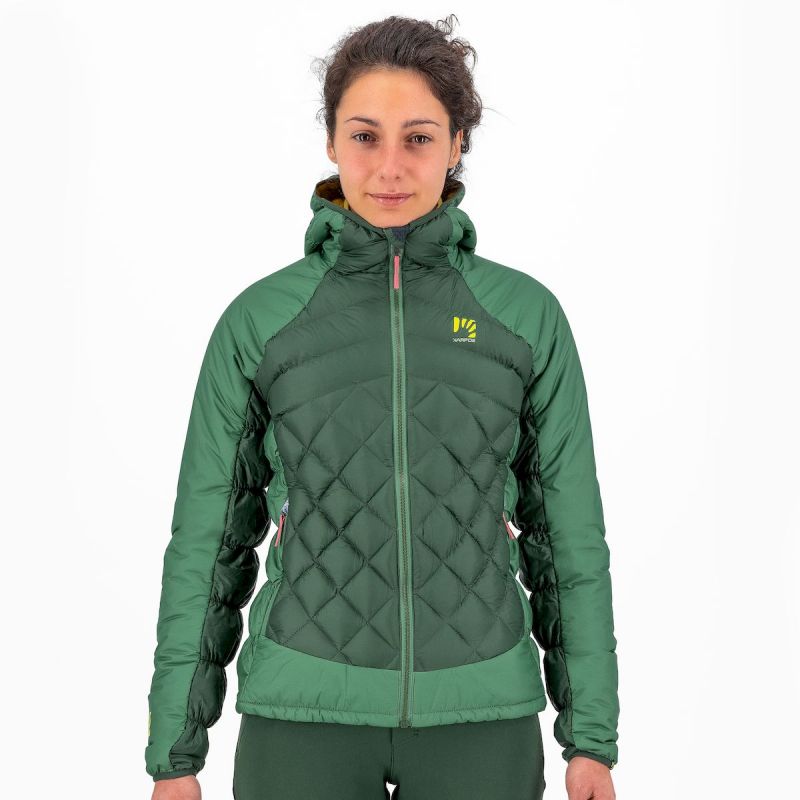 Karpos Lastei Active Plus Jacket - Kunstfaserjacke - Damen Jungle Green / Frosty L