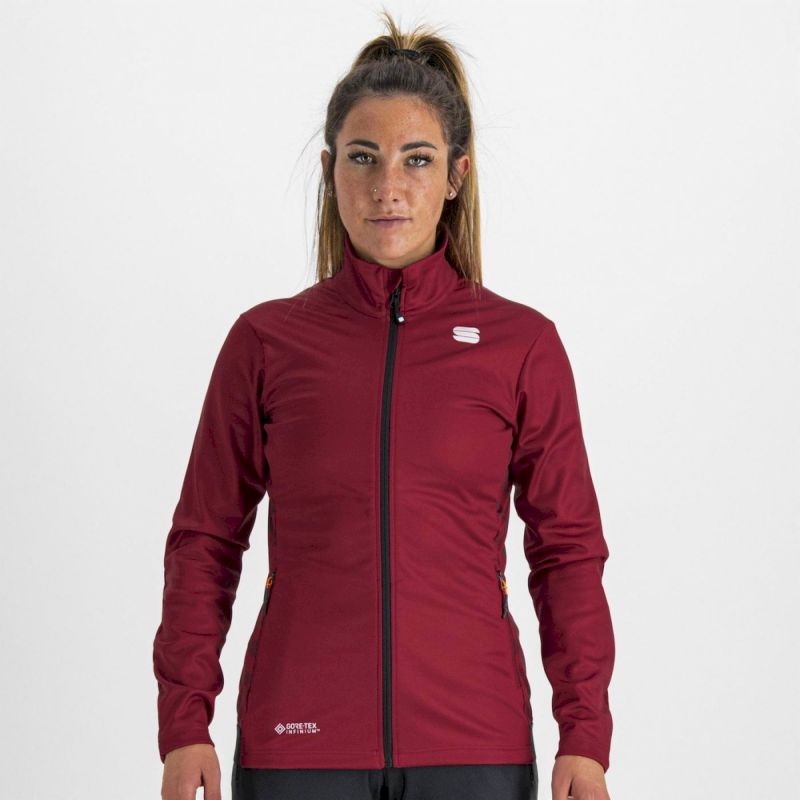 Sportful Squadra Jacket - Langlaufjacke - Damen Red Rumba M