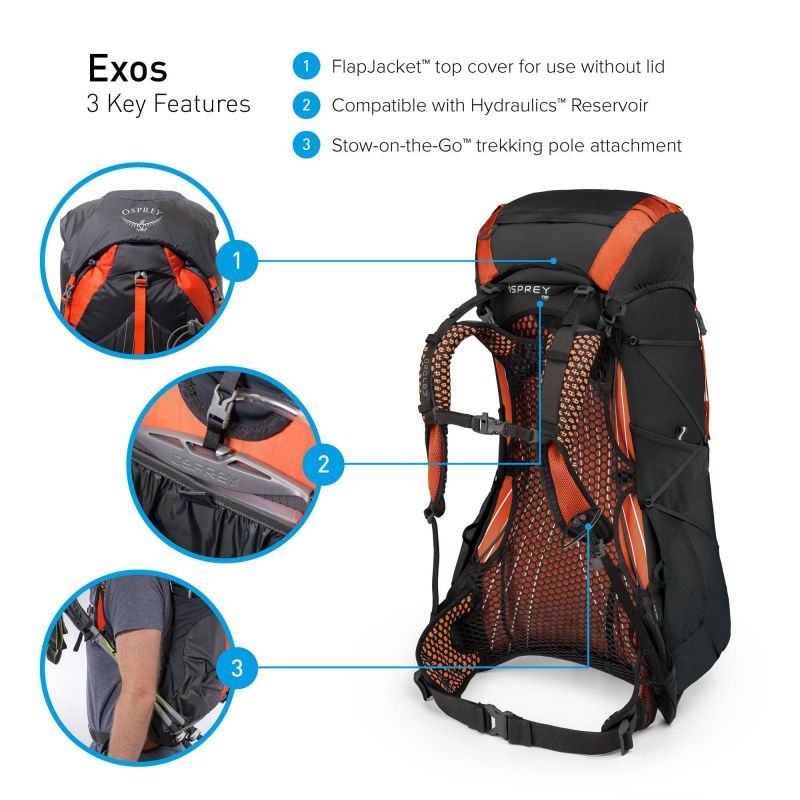 exos 58 backpack