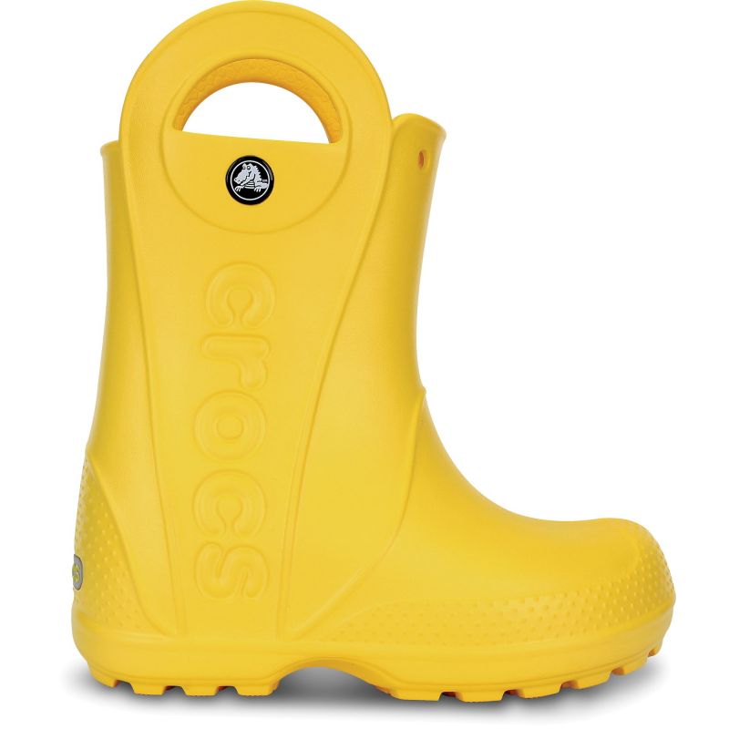 crocs handle it rain boot kids - gummistiefel - kind yellow 23 - 24