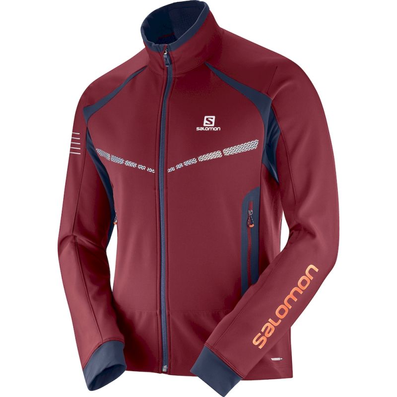 salomon warm softshell jacket